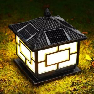 Đèn trụ cổng năng lượng mặt trời 5